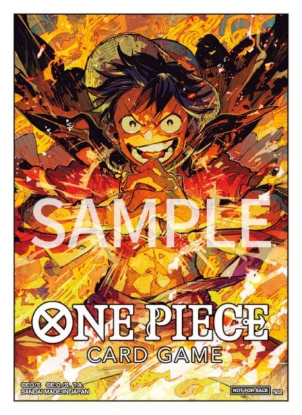 画像1: スリーブ モンキー・D・ルフィ 10枚 【スリーブ】【未開封】 (1)